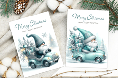 Merry Christmas Card. Printable cards Product Image 3