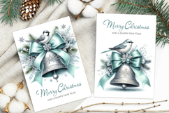 Merry Christmas Card. Printable cards Product Image 2