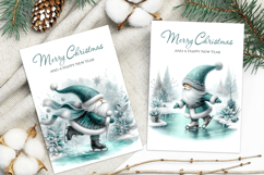Merry Christmas Card. Printable cards Product Image 3
