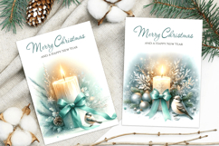 Merry Christmas Card. Printable cards Product Image 3