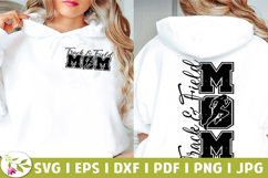 Track and Field Mom SVG, Track and Field Mom PNG, Girl Sport Product Image 2