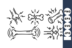 Bone Pain Vector Human Bones Joints Art Product Image 1
