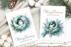 Merry Christmas Card. Printable cards Product Image 3