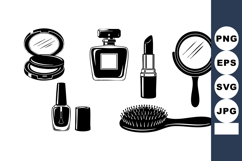 Makeup tools and cosmetics including lipstick nail polish p Product Image 1