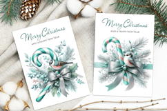 Merry Christmas Card. Printable cards Product Image 3