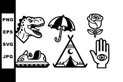 Dinosaur head umbrella rose bumper car camping tent hand wit Product Image 1