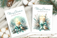 Merry Christmas Card. Printable cards Product Image 2
