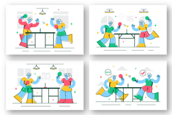10 Table Tennis Sports Illustration Product Image 2