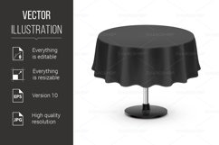 Round Tablecloth Product Image 1