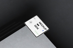 Tablet Mockup on Concrete Stair Background Product Image 2