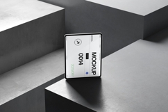 Tablet Mockup on Concrete Stair Background Product Image 4