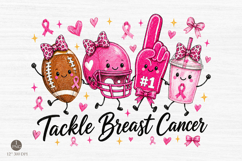 Tackle Breast Cancer Doodle Png,Breast Cancer Awareness PNG Product Image 1