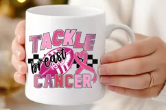Tackle Breast Cancer Sublimation PNG Product Image 3