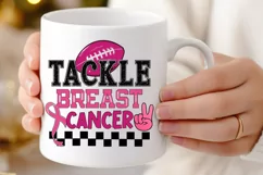 Tackle Breast Cancer Sublimation PNG Product Image 4