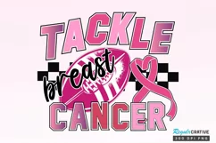 Tackle Breast Cancer Sublimation PNG Product Image 1