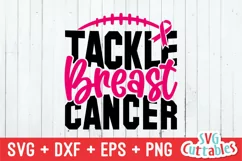 Breast Cancer Awareness SVG | Tackle Breast Cancer Product Image 2