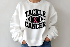 Tackle Cancer SVG | Breast Cancer Awareness SVG Product Image 2