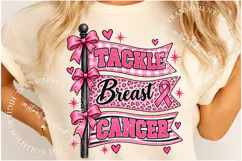 Tackle Cancer Shirt, Breast Cancer Png Product Image 2
