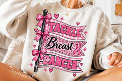 Tackle Cancer Shirt, Breast Cancer Png Product Image 5