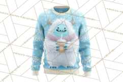 Ugly Christmas Sweater PNG Clipart, Funny Holiday Art Product Image 2