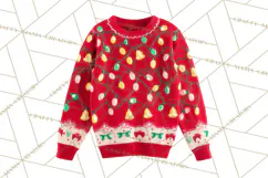 Ugly Christmas Sweater PNG Clipart, Funny Holiday Art Product Image 3