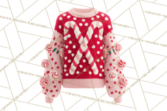 Ugly Christmas Sweater PNG Clipart, Funny Holiday Art Product Image 4