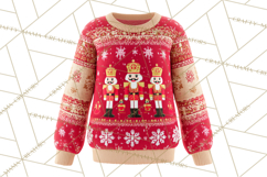 Ugly Christmas Sweater PNG Clipart, Funny Holiday Art Product Image 5