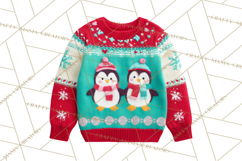 Ugly Christmas Sweater PNG Clipart, Funny Holiday Art Product Image 2