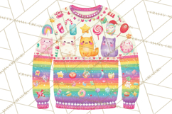 Ugly Christmas Sweater PNG Clipart, Funny Holiday Art Product Image 3