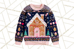 Ugly Christmas Sweater PNG Clipart, Funny Holiday Art Product Image 5