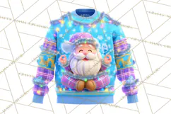 Ugly Christmas Sweater PNG Clipart, Funny Holiday Art Product Image 2