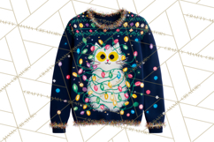Ugly Christmas Sweater PNG Clipart, Funny Holiday Art Product Image 3