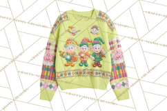 Ugly Christmas Sweater PNG Clipart, Funny Holiday Art Product Image 2