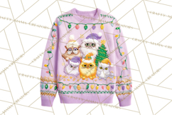 Ugly Christmas Sweater PNG Clipart, Funny Holiday Art Product Image 5