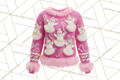 Ugly Christmas Sweater PNG Clipart, Funny Holiday Art Product Image 4
