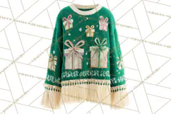 Ugly Christmas Sweater PNG Clipart, Funny Holiday Art Product Image 5