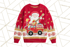 Ugly Christmas Sweater PNG Clipart, Funny Holiday Art Product Image 4