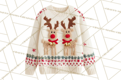 Ugly Christmas Sweater PNG Clipart, Funny Holiday Art Product Image 3