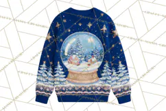 Ugly Christmas Sweater PNG Clipart, Funny Holiday Art Product Image 4