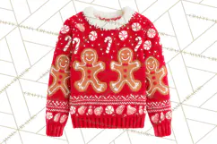 Ugly Christmas Sweater PNG Clipart, Funny Holiday Art Product Image 5