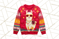 Ugly Christmas Sweater PNG Clipart, Funny Holiday Art Product Image 4