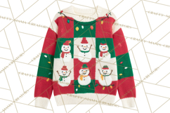 Ugly Christmas Sweater PNG Clipart, Funny Holiday Art Product Image 5