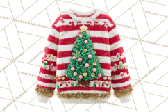 Ugly Christmas Sweater PNG Clipart, Funny Holiday Art Product Image 3