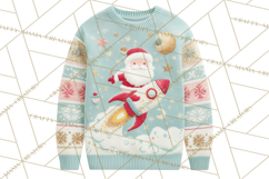 Ugly Christmas Sweater PNG Clipart, Funny Holiday Art Product Image 5