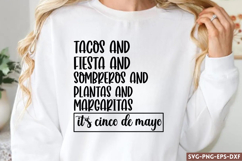 Tacos and fiesta and sombreros SVG, Cinco De Mayo SVG Product Image 1