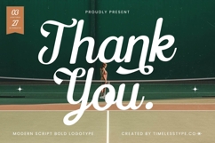 Tactical Smart - Modern Script Bold Logotype Product Image 20