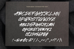 Taekindo - The Natural Brush Font Product Image 5