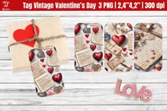 Vintage Valentine's Day| Gift tags Product Image 1