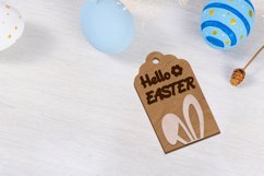 Easter Tag Decorative Laser Cut File Product Image 2