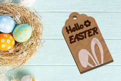 Easter Tag Decorative Laser Cut File Product Image 3